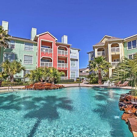 Colorful Galveston Retreat Steps From Beach And Pool Bagian luar foto