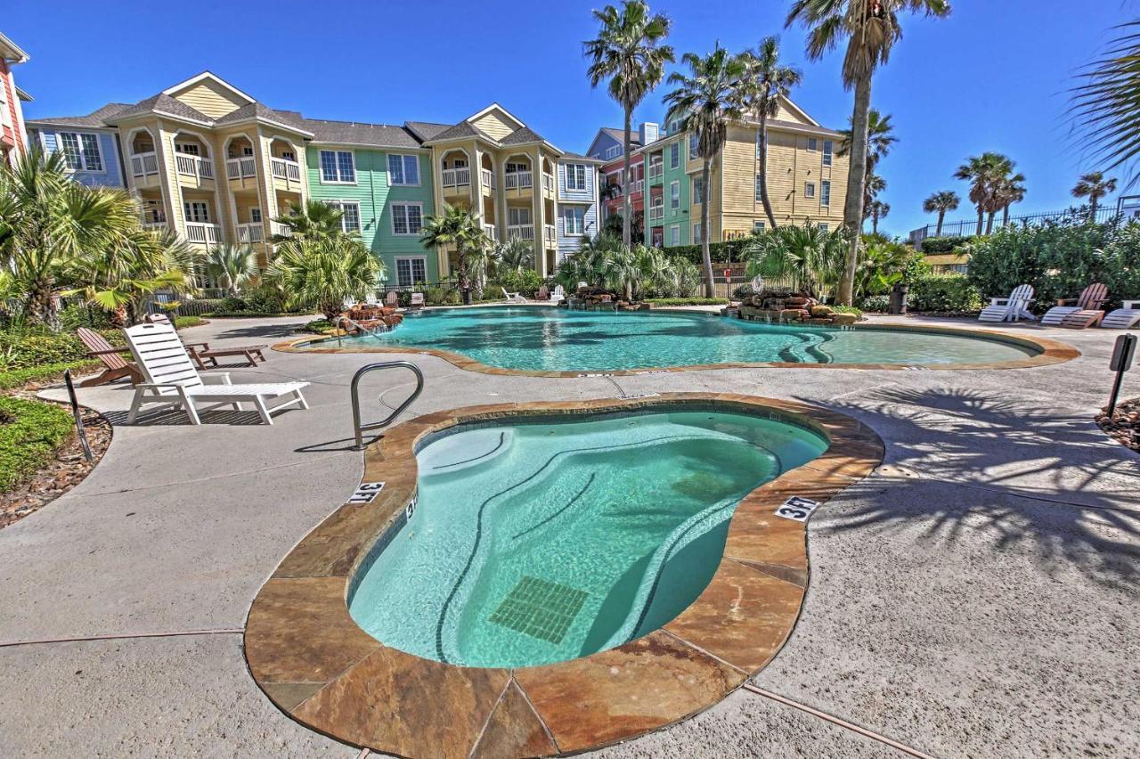 Colorful Galveston Retreat Steps From Beach And Pool Bagian luar foto